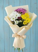 Букет цветов из:  Хризантемы в Лохино