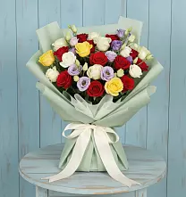 Букет цветов из:  Розы в Лохино
