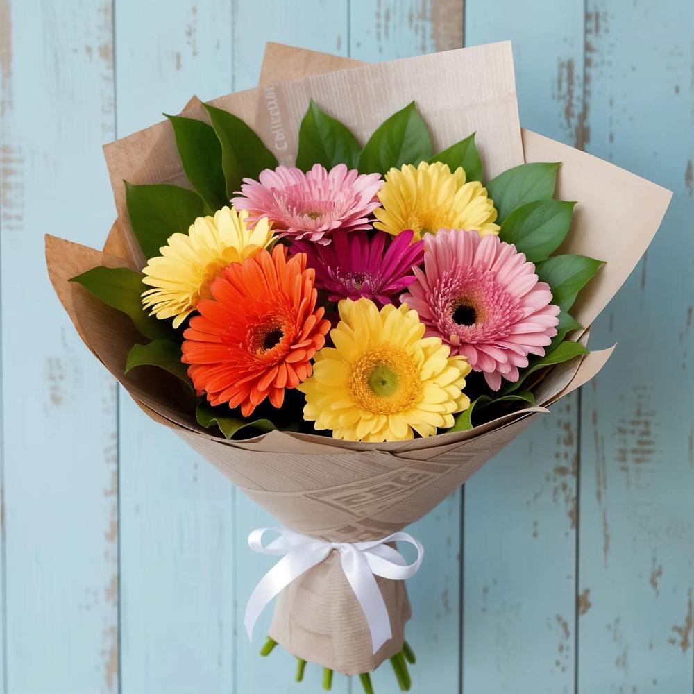 Букет цветов из: Герберы в Лохино