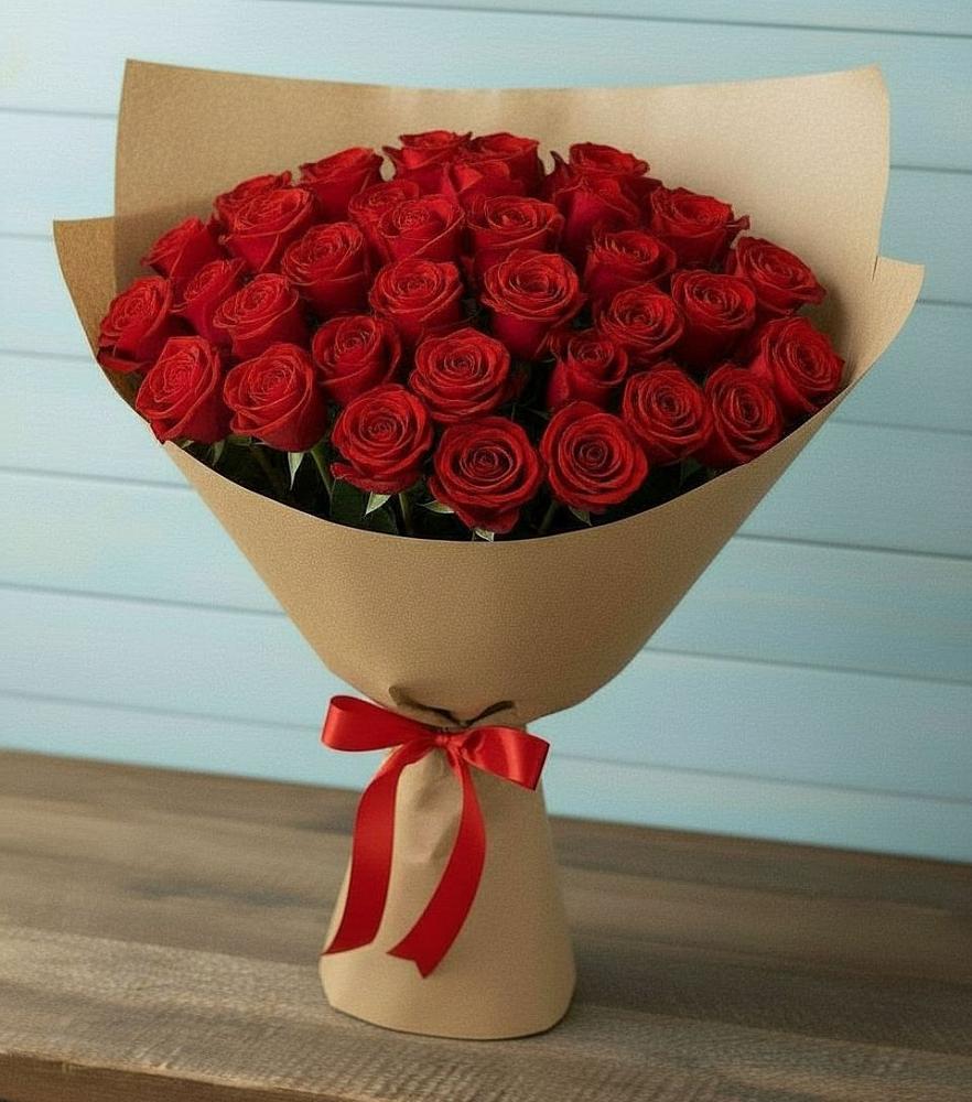 Букет Красные розы Милано в Лохино