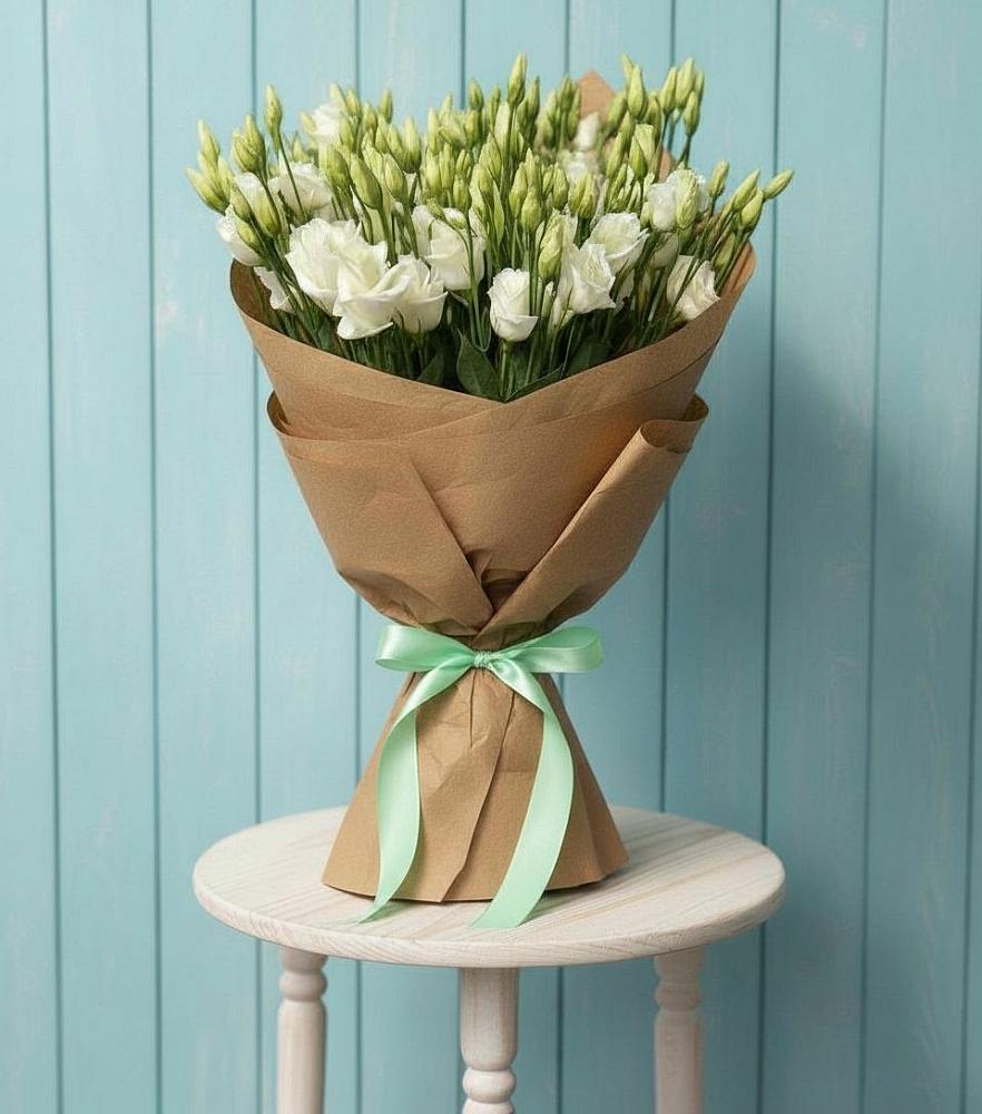 Букет цветов из: Лизиантусы в Лохино