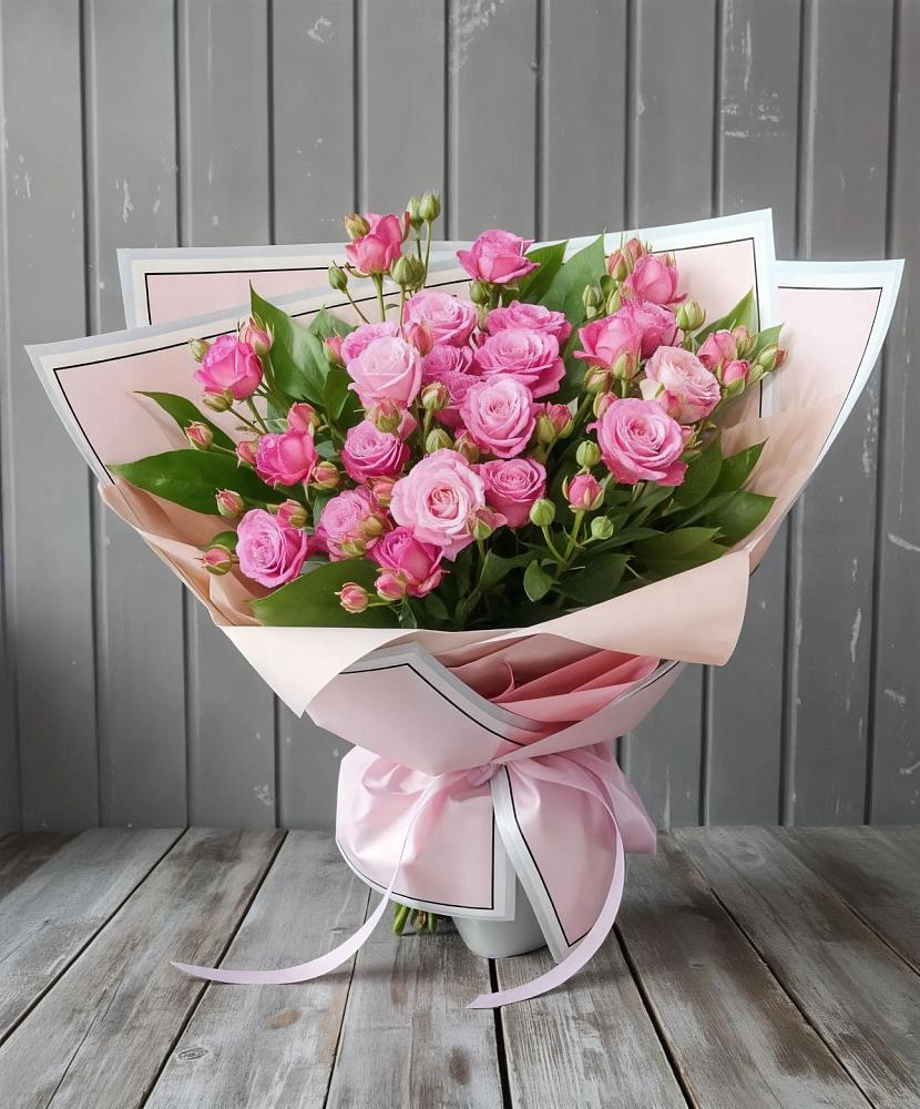 Букет Розовый кустик в Лохино