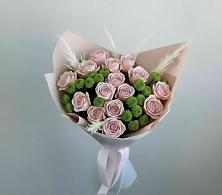 Букет цветов из:  Розы и Хризантемы в Лохино