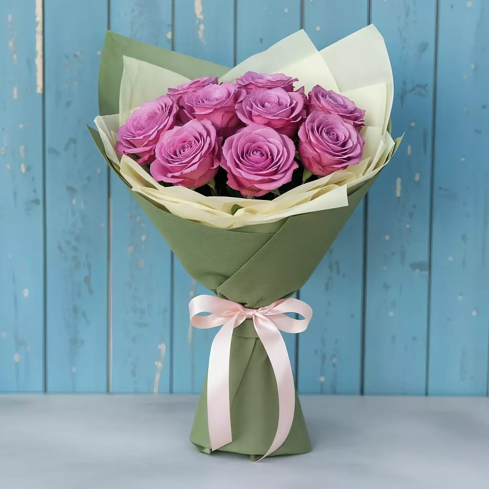 Букет Розы Фёрст Леди в Лохино