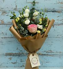 Букет цветов из:  Розы и Лизиантусы в Лохино