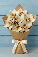 Букет цветов из:  Орхидеи и Розы в Лохино