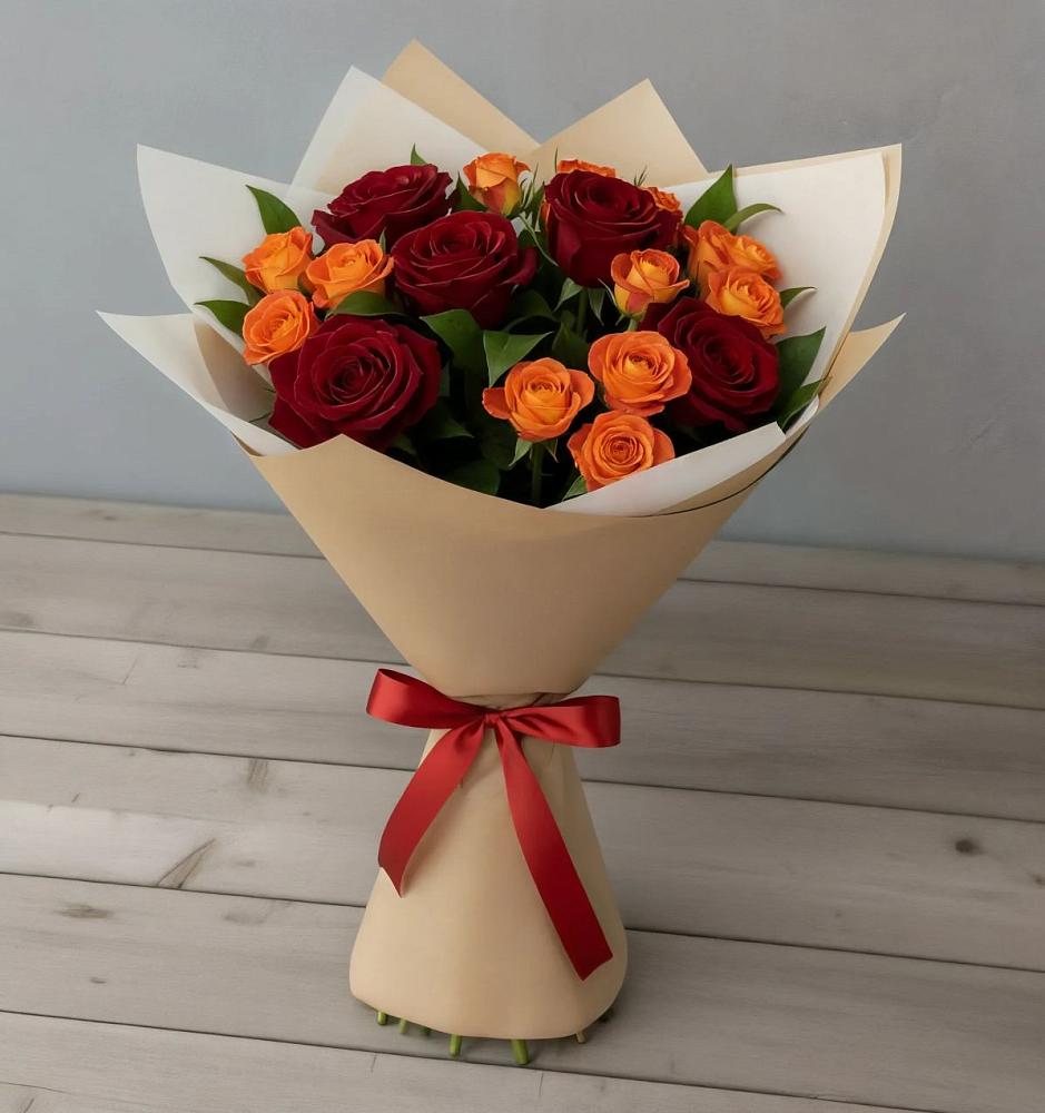 Букет Любовь и восторг в Лохино